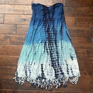 Raviya strapless dress